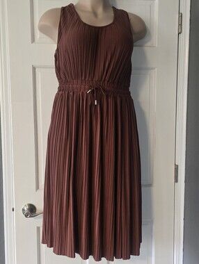 Ophelia Roe Sleeveless midi dress
